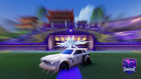 A Rocket League car design from stampy276