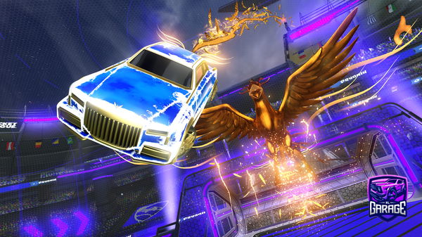 A Rocket League car design from SU5S3T