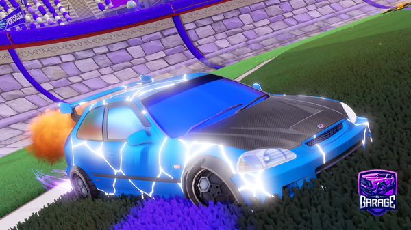 A Rocket League car design from GFuelTripp