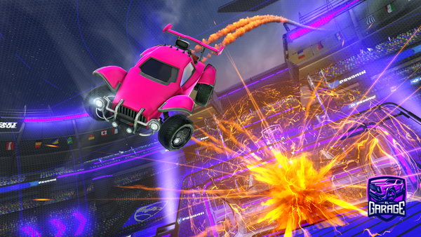 A Rocket League car design from Smoothie_RL-