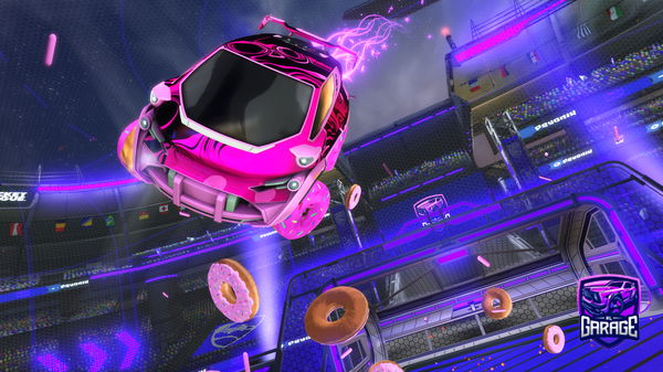 A Rocket League car design from Grxzzyttv