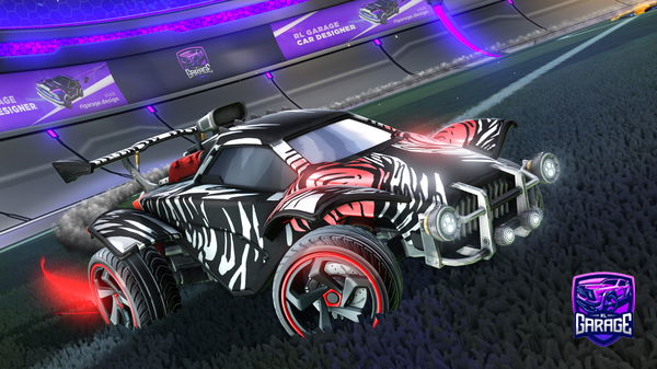 A Rocket League car design from BtoXXX