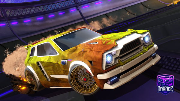 A Rocket League car design from KIABOYZ