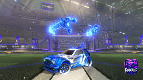 A Rocket League car design from Riysdh