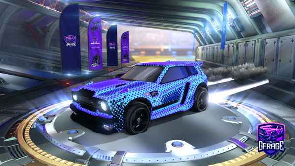 A Rocket League car design from MrSidFace