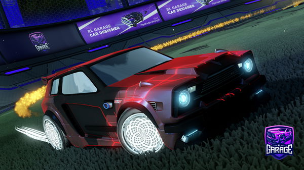 A Rocket League car design from Bleexh