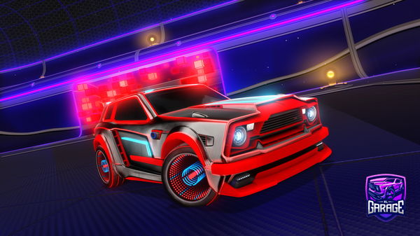 A Rocket League car design from ClaretAphid