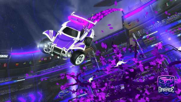 A Rocket League car design from Yalak