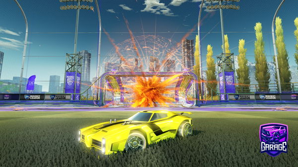 A Rocket League car design from Lime-Top-Hat