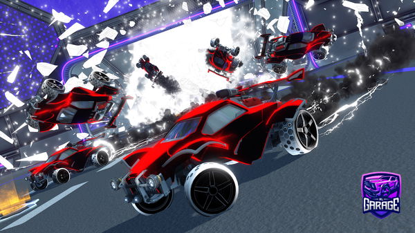 A Rocket League car design from x_Nightplayer_x