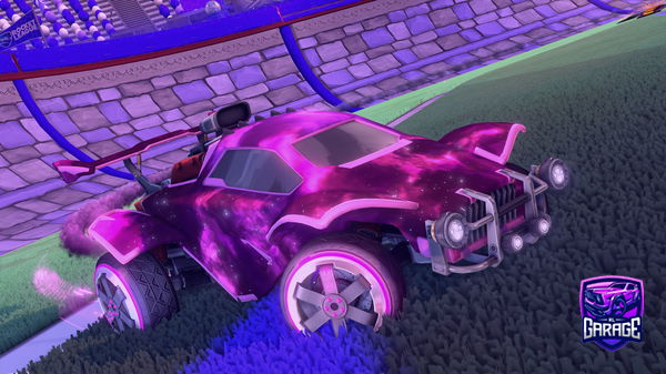 A Rocket League car design from GFuelTripp