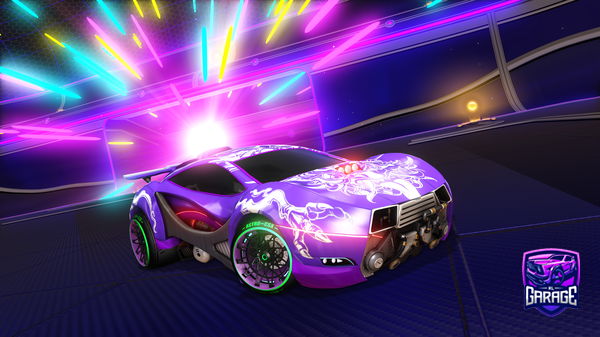 A Rocket League car design from ReP3te3988