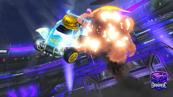 A Rocket League car design from Ppiggo