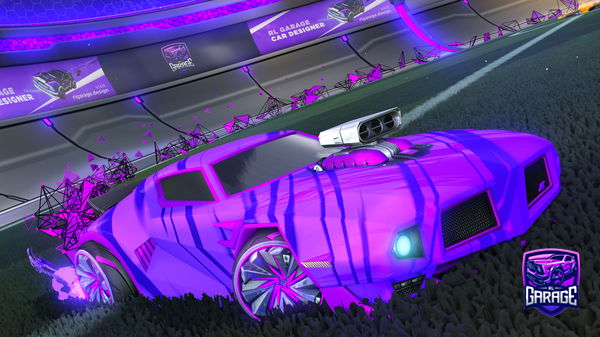 A Rocket League car design from dinogod444