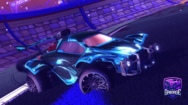 A Rocket League car design from Raymat28