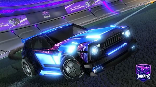 A Rocket League car design from Ersatzed