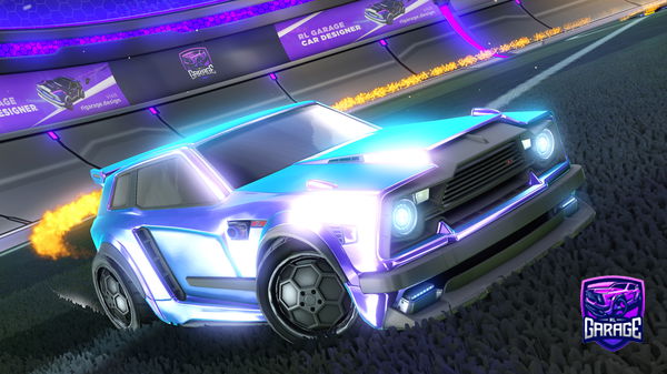 A Rocket League car design from rishyy