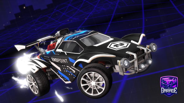 A Rocket League car design from CrimsonCars