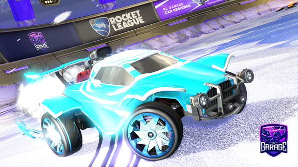 A Rocket League car design from Capybara_RL