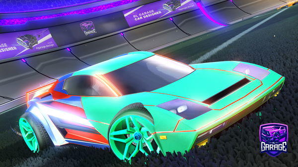 A Rocket League car design from Nickxy_17