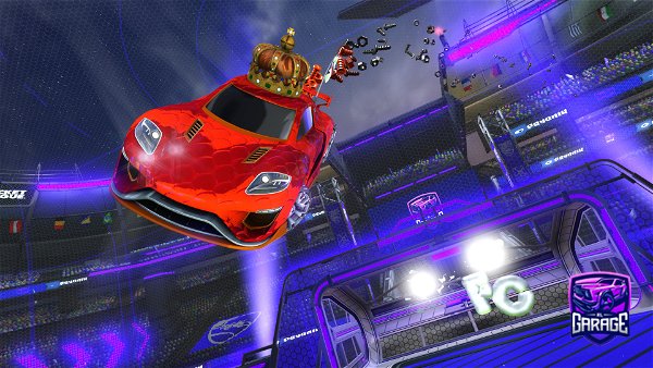 A Rocket League car design from Scootney