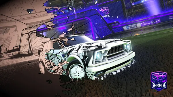 A Rocket League car design from SussyNoNoNo