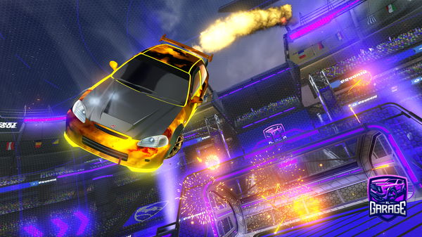 A Rocket League car design from Buahmed974