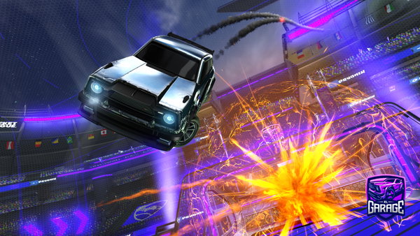A Rocket League car design from DybalaGrosser
