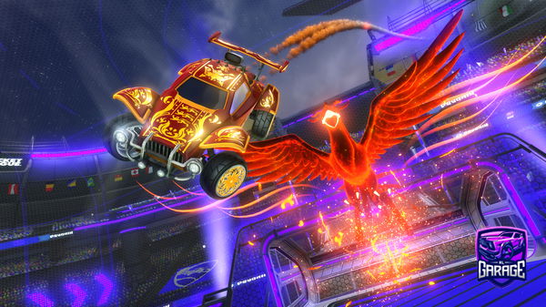 A Rocket League car design from L3wis912