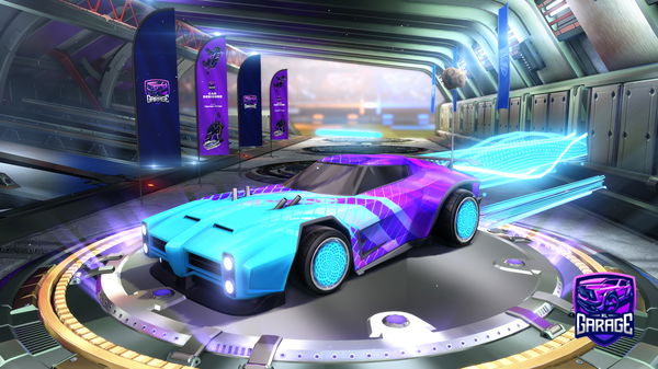 A Rocket League car design from Electroxical