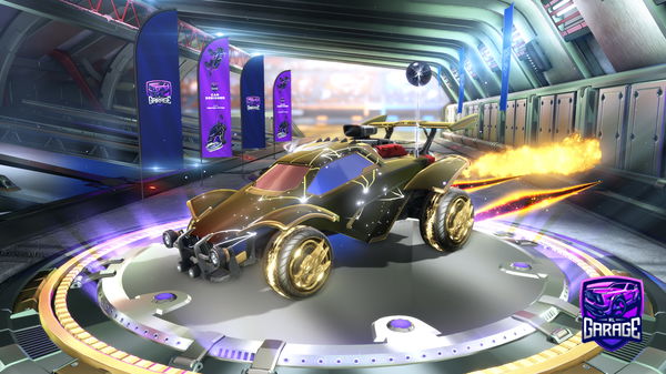 A Rocket League car design from Japebbli