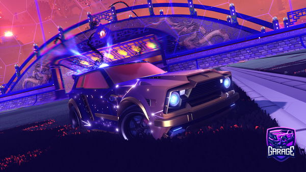 A Rocket League car design from AddE36ToRL