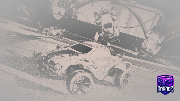 A Rocket League car design from BO_SHMAIS8