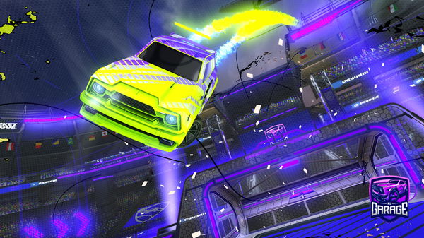 A Rocket League car design from PremiumLime