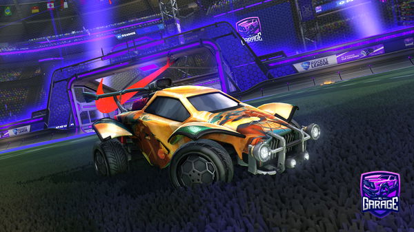 A Rocket League car design from Lexvex9051