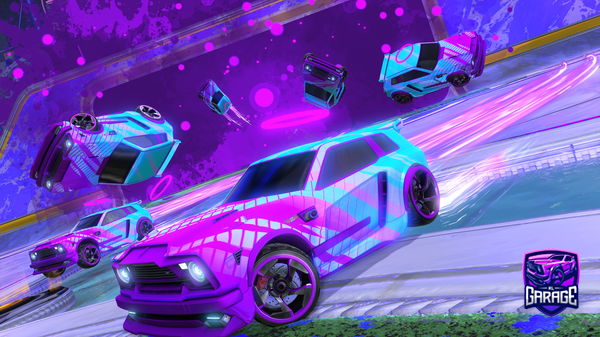 A Rocket League car design from TopBinner