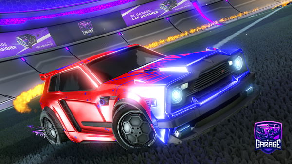 A Rocket League car design from KelitecaXbox