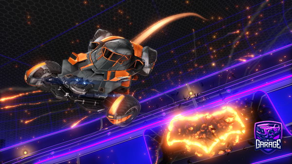 A Rocket League car design from moefennec