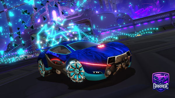 A Rocket League car design from rizzlerr