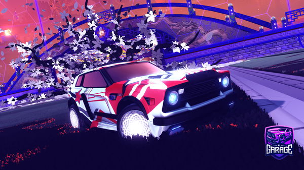 A Rocket League car design from Thomas77j