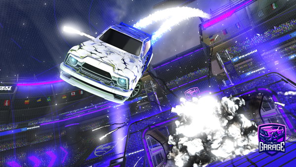 A Rocket League car design from wizisme