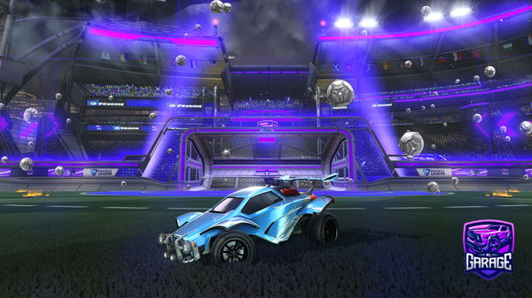 A Rocket League car design from gwillikkers