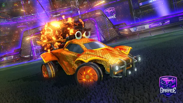 A Rocket League car design from Jknight4