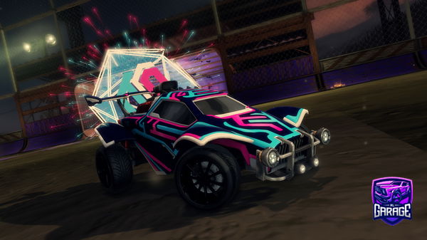 A Rocket League car design from Nickxy_17