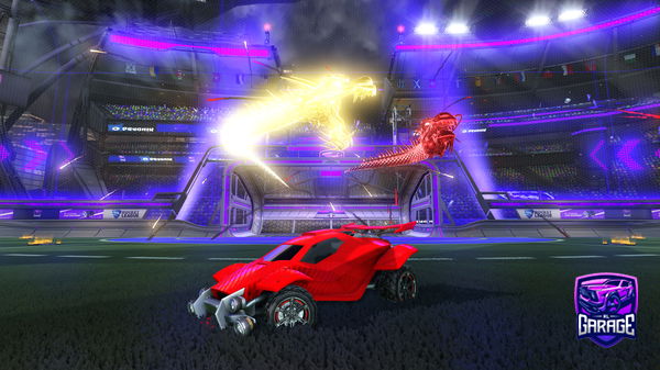 A Rocket League car design from rlcsv1