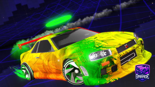 A Rocket League car design from 11iker5