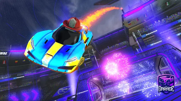 A Rocket League car design from lbislb