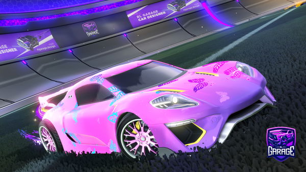 A Rocket League car design from serenithi