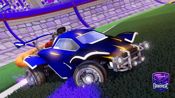 A Rocket League car design from zhgcv