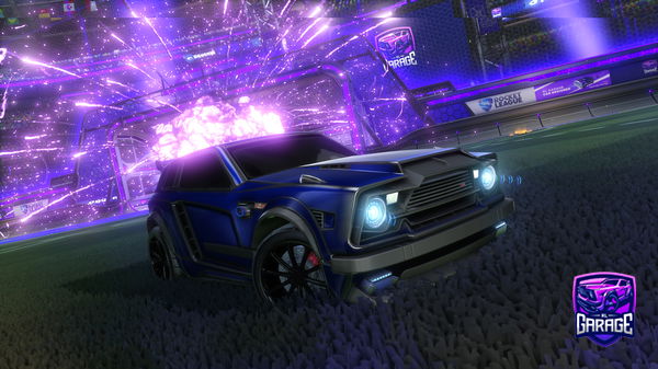 A Rocket League car design from Nisso78